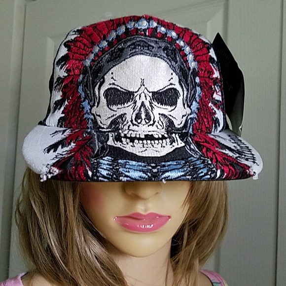 Affliction Indian Headdress Cap | Poshmark